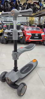 اسکوتر تاشو+موزیکال+تعادلی سه چرخ صندلی دار برند scooter +ارسال رایگان_وارداتی+پک هدیه