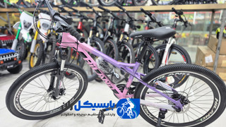 دوچرخه هایلند بدنه آلومنیوم سایز 26 _ تنه کوتاه شیمانو اورجینال ارسال رایگان